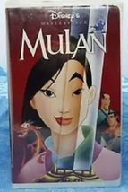 Lot of 2: Mullan + Thumbelina, VHS Disney Girl Princess Family Kids Movie - £9.57 GBP