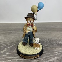 Little Emmett Kelly Jr Flambro Collection Balloons For Sale 1995 Vintage - £15.53 GBP