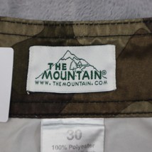 The Mountain Shorts Mens 30 Camouflage Military Bulldog Drawstring Bottoms - £17.78 GBP