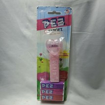 PEZ Candy Dispenser: HAPPY Crystal HEART Valentines Day be mine pink - £7.78 GBP
