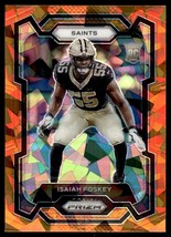 2023 Orange Cracked Ice Isaiah Foskey Rookie New Orleans Saints #373 - $1.24