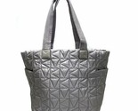 Michael Kors Winnie Quilted Nylon Pearl Grey Large Tote 35T1TW4T3C NWT $... - £85.24 GBP