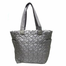 Michael Kors Winnie Quilted Nylon Pearl Grey Large Tote 35T1TW4T3C NWT $398 MSRP - £84.84 GBP