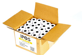 iPOS Supply Thermal Paper 50 Rolls for Clover Flex Receipt Paper 2 1/4 x 50 - £19.46 GBP