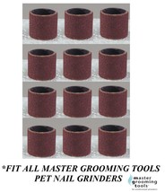 12 FINE SANDING BANDS GRINDING For MASTER GROOMING TOOLS Nail Grinders S... - £17.25 GBP