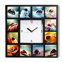 Ladybug Clock in Fall Summer Winter Spring NEW. only 250 produced - £25.66 GBP