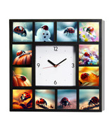 Ladybug Clock in Fall Summer Winter Spring NEW. only 250 produced - £25.60 GBP