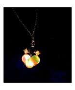 M.O.P. SILVER &amp; RHINESTONE 16&quot; NECKLACE - $275.64 MXN