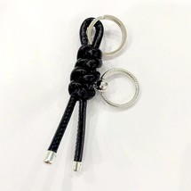 2022 Pre Autumn Release 925 Sterling Silver Leather-free Fabric Charm Key Ring  - £22.83 GBP