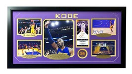 Kobe Bryant Final Game Authentic Confetti Frame 8x10 Collage Ticket Last... - £335.14 GBP