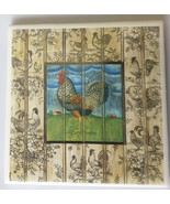 Ceramic Tile Twall Toile Rooster Chicken - €6,19 EUR