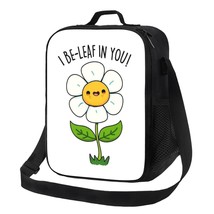 I Am-Leaf-in-You-Cute-Kawaii-Flower Lunch Bag - £17.69 GBP
