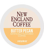NEW ENGLAND COFFEE BUTTER PECAN K-CUP PODS 22CT - $26.74