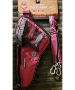 ARCADIA TRAIL DOG LEASH and WAIST BELT in Berry Pink - $18.78