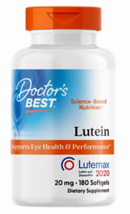 Lutein for Eye Health - 20 MG (180 Softgels) - $94.99