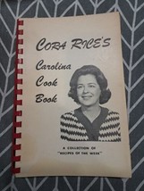 Cora Rice’s Carolina Cook Book 1975 Plastic Comb Collection Of Recipes NC - $24.46 CAD