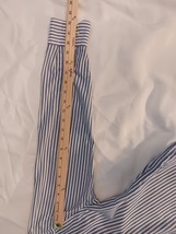 Abercrombie & Fitch Long Sleeve Button-Down Collar Men Shirt XS Wht/Blue Striped image 11