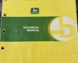 John Deere TM-1233  Walk-Behind Tillers &amp; 5B Sprayer Technical Manual OEM - $19.99