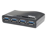 Tripp Lite 4-Port USB-A 3.0 Superspeed Mini Portable Hub with Built In C... - £28.11 GBP