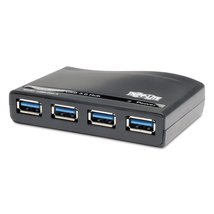 Tripp Lite 4-Port USB-A 3.0 Superspeed Mini Portable Hub with Built In Cable, US - $35.18