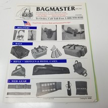 Bagmaster Holsters Gun Cases Catalog 1993 Price List Rifle Pistol - $18.95