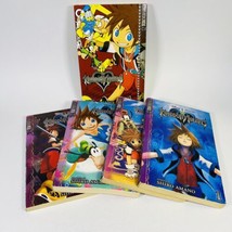 Kingdom Hearts Manga Lot Volumes 1 - 4 &amp; Chain of Memories 1 Tokyopop 1st Print - £14.78 GBP