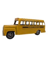 Vintage 1960s HUBLEY Toys School Bus #2 Die cast, Pressed steel base Mad... - $41.01 CAD