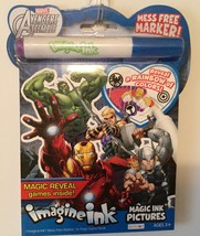 Marvel Avengers Imagine Ink Magic Ink Pictures Activity Book &amp; Mess Free... - £6.88 GBP