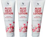 6 Pack Forever Aloe Heat Lotion (6x4oz) Soothing Massage  Lotion Exp 2025 - £57.01 GBP