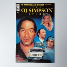 The OJ Simpson Story 5 VF 1994 He Said She Said Comics - £4.69 GBP