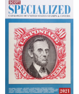 Scott&#39;s 2021 US Stamps and Envelopes Specialty Catalog.(PDF format on DVD) - £7.04 GBP