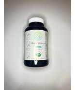 Black Walnut Organic 120 Caps Natural Herbal Supplement Juglans Nigra Dried - $35.62 CAD