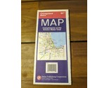 Chicagoland Metro Map Amoco Motor Club Brochure - $35.63