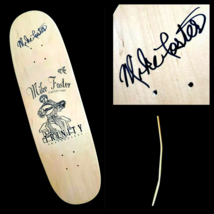 Mike Foster Signed Trinity Freestyle Autograph Skateboard Mini Deck - $76.49