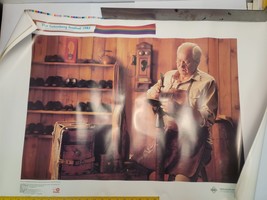 Vintage 1982 Poster , Shoe Maker, Gutenberg Festival, Brooks Institute - $19.77