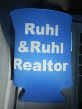 Ruhl &amp; Ruhl Realtor...Koozie Coozie Coolie Canned Beer Wrap - £5.30 GBP