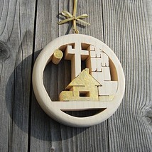 Wooden Village Decoration - $33.83