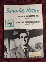 Saturday Review August 12 1961 Stuart Whitman Malcolm Cowley Archibald Macleish - £8.60 GBP