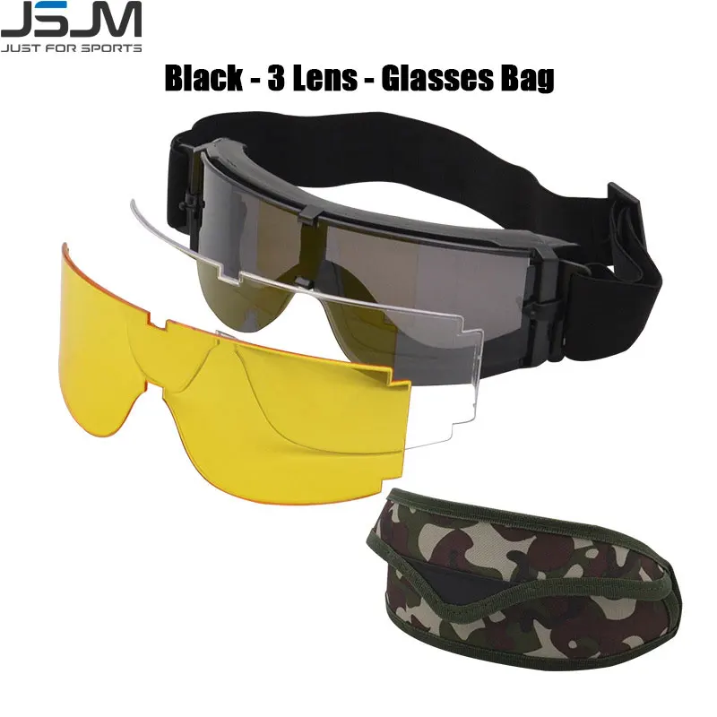 JSJM X800   Goggles Outdoor Windproof   Army t  Gles Cycling Mountaineering Eyew - £82.10 GBP