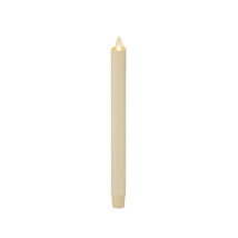 Darice Luminara Flameless Candle Unscented Wax-Dipped Classic Taper Ivor... - £74.70 GBP