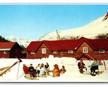 Sunshine Ski Lodge Banff Alberta Canada UNP Chrome Postcard S15 - $3.51