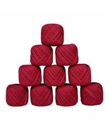 Cotton Crochet Thread Mercerized Yarn Knitting Embroidery Sewing Crafts ... - £13.67 GBP