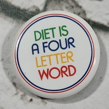 Diet is a Four Letter Word Refrigerator Fridge Magnet - $7.91