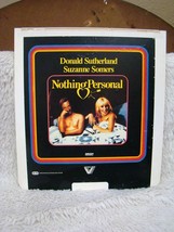 CED VideoDisc Nothing Personal (1980), Vestron Video, Purple Heart Film Corportn - £7.79 GBP