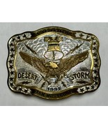 Crumrine MFG “Desert Storm Victory” Belt Buckle — 1991 - $19.79