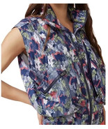 FP Movement Size M Women&#39;s &quot;Off The Grid&quot; Supernova Floral Vest with Hoo... - $64.34