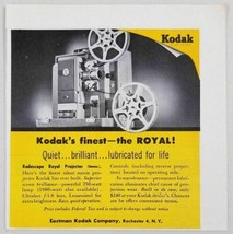 1955 Print Ad Kodak Kodascope 16mm Royal Projector Eastman Rochester,NY - £7.49 GBP