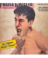 1951 Rocky Graziano Boxing Police Gazette COVER ONLY Litho Print Sports ... - $34.99