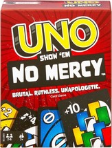 UNO Show &#39;Em No Mercy Card Game – Brutal Family Party Game with Extra Cards - €12,48 EUR