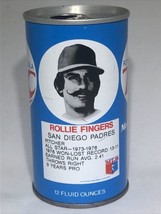 1977 Rollie Fingers San Diego Padres RC Royal Crown Cola Can MLB All-Sta... - $13.95